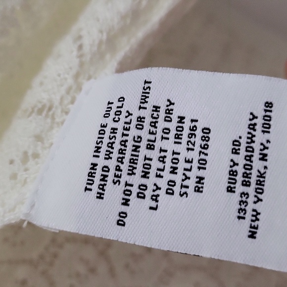 Ruby Rd. Open Knit Cardigan - Picture 7 of 7